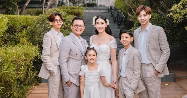 Bộ ảnh gia đình của Hoa hậu Hà Kiều Anh khiến ai nấy trầm trồ