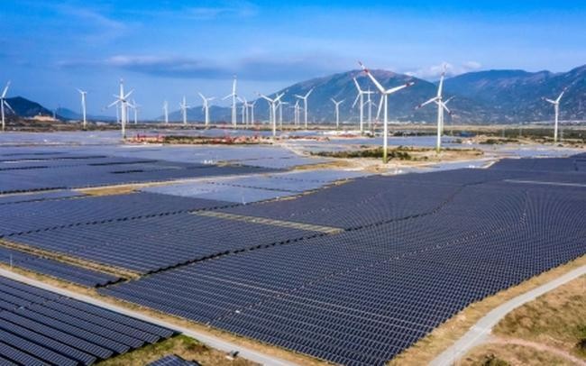 Nhà máy điện mặt trời Trung Nam - Thuận Nam. Ảnh: Internet