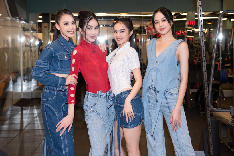 Top 3 Người đẹp thể thao Hoa hậu Việt Nam và Á hậu Phương Anh 