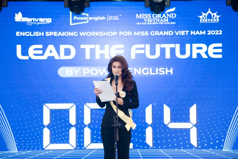 Hoa hậu Thiên Ân bị 'tố' đạo văn, đơn vị huấn luyện tiếng Anh nói gì?