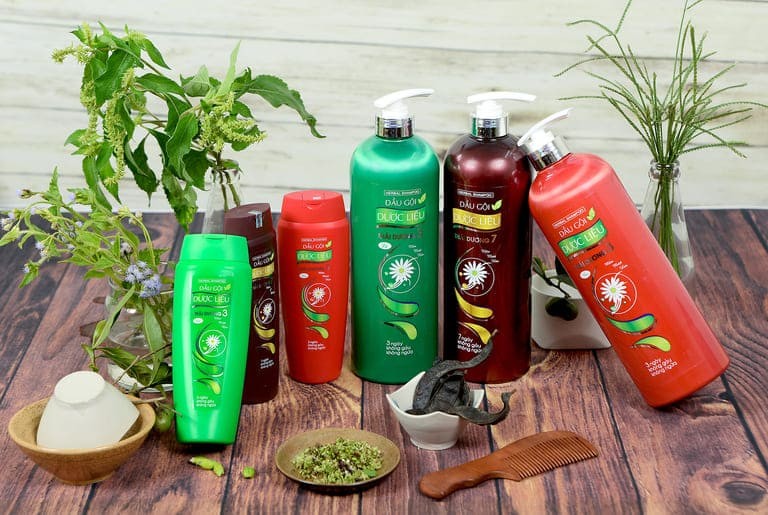 Bộ sản phẩm dầu gội mọc tóc Thái Dương có 2 loại chính là dầu gội Thái Dương 3 và Thái Dương 7.
