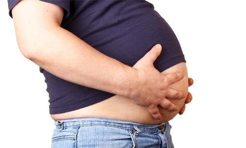Béo bụng chứng tỏ mỡ nội tạng dày hơn.
