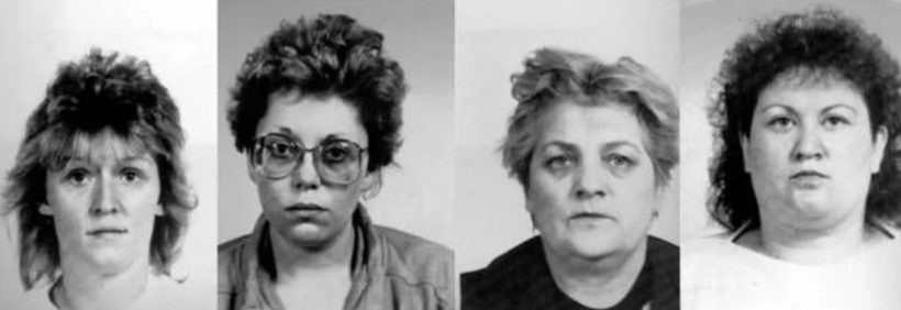 4 kẻ giết người hàng loạt gồm: Maria Gruber, Irene Leidolf, Stephanija Meyer và Waltraud Wagner. 