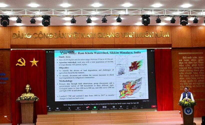 Hội nghị khoa học Địa lý Châu Á lần thứ V được tổ chức tại trường Đại học Sư phạm (ĐH Thái Nguyên)
