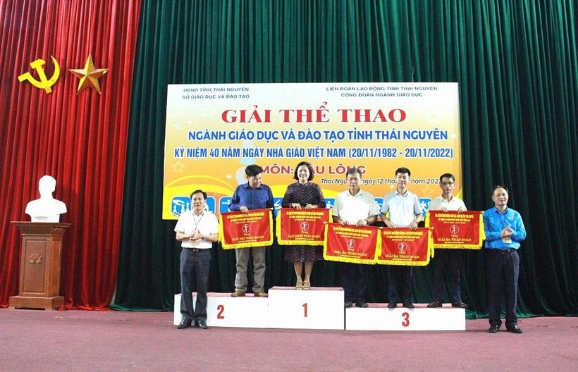 Hơn 500 nhà giáo dự Giải thể thao ngành Giáo dục tỉnh Thái Nguyên.