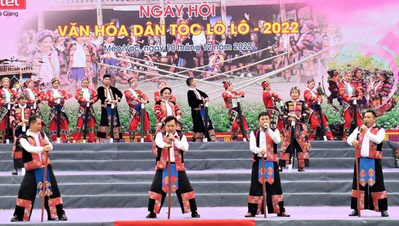 Hà Giang khai mạc Ngày hội Văn hóa dân tộc Lô Lô năm 2022.