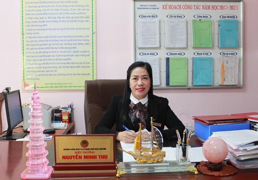 Nhà giáo tiêu biểu của ngành giáo dục Thái Nguyên.