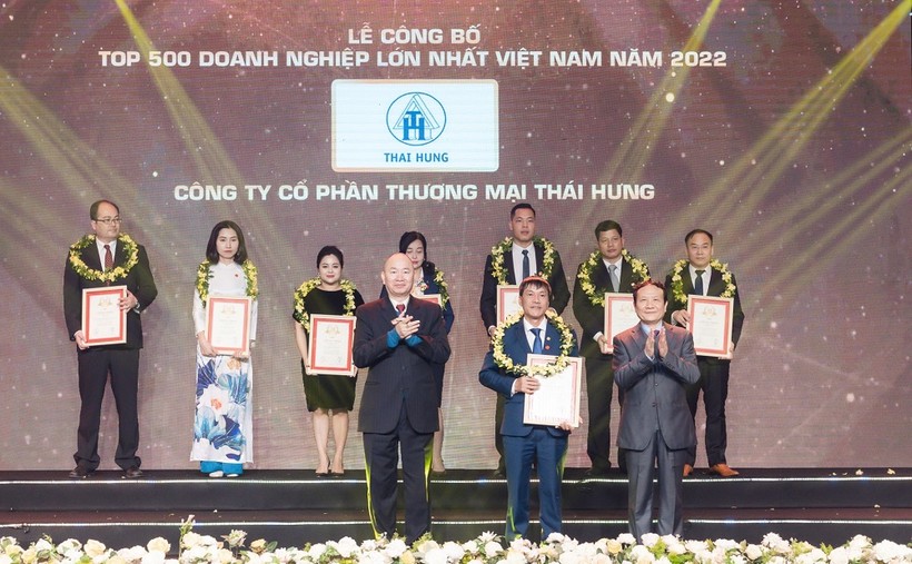Công ty CPTM Thái Hưng đạt TOP 500 doanh nghiệp tư nhân lớn nhất Việt Nam.