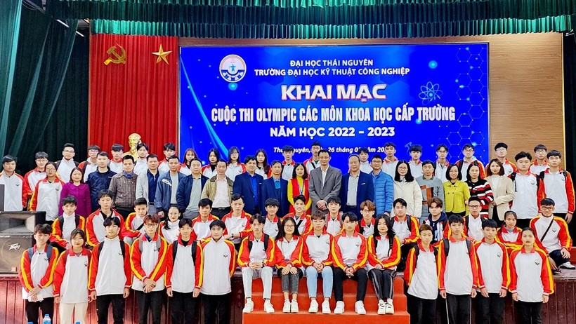 Trường Đại học Kỹ thuật Công nghiệp (ĐH Thái Nguyên) khai mạc cuộc thi Olympic các môn khoa học cấp trường năm 2023.