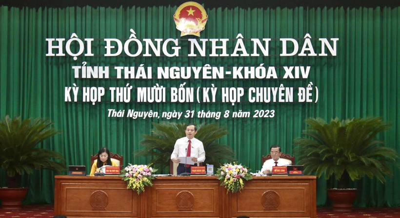Khai mạc Kỳ họp thứ 14 HĐND tỉnh Thái Nguyên khóa XIV.