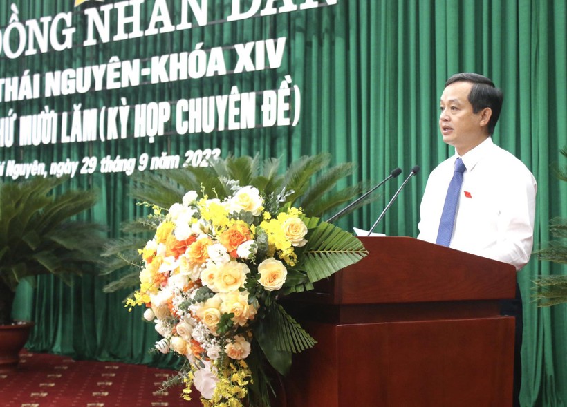 Kỳ họp thứ 15 HĐND tỉnh Thái Nguyên thông qua 9 Nghị quyết.