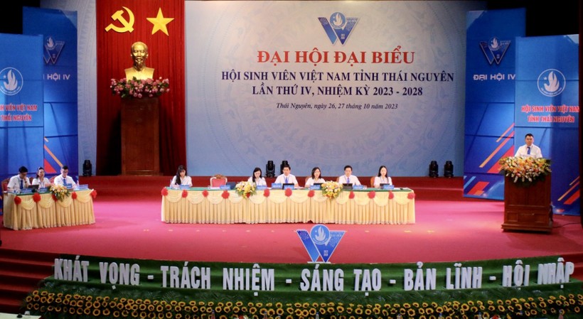 Đại hội Đại biểu Hội Sinh viên tỉnh Thái Nguyên lần thứ IV nhiệm kỳ 2023 – 2028.