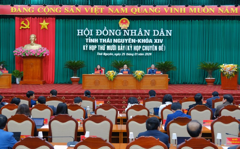 Kỳ họp thứ 17 HĐND tỉnh Thái Nguyên thông qua 9 nghị quyết.