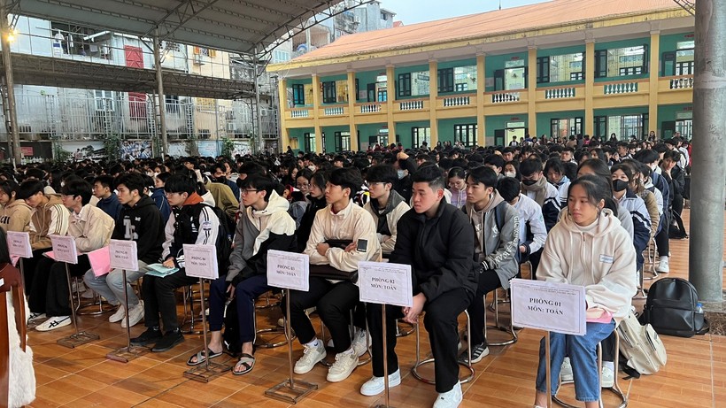 Tuyên Quang khai mạc kỳ thi chọn Học sinh giỏi cấp tỉnh lớp 12 năm học 2023-2024. (Ảnh: Sở GD&ĐT Tuyên Quang)