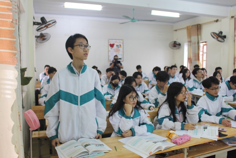 Năm học vừa qua trường THPT Lương Ngọc Quyến có 133 học sinh có chứng chỉ IELTS.
