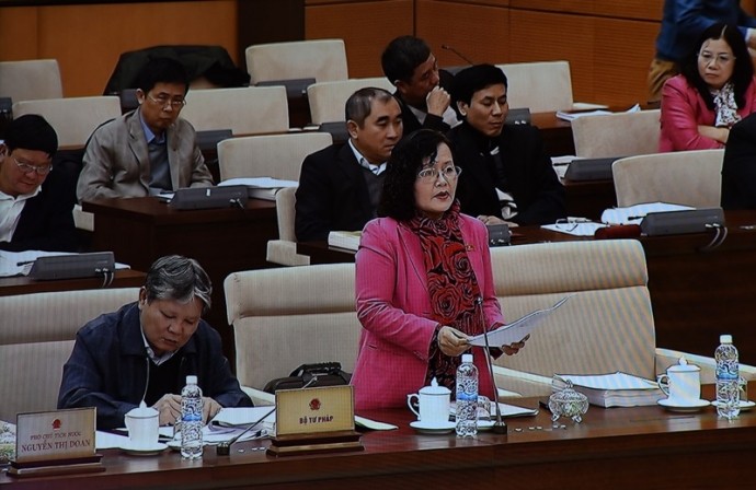 ĐBQH Trần Thị Quốc Khánh xin trình Dự án Luật Hành chính công trước Thường vụ Quốc hội