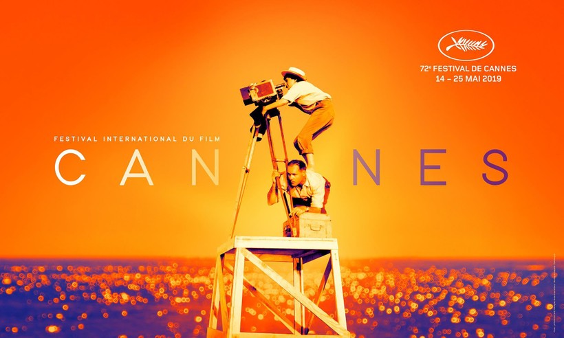 Poster Cannes 2019 tôn vinh nữ đạo diễn quá cố Agnès Vảda.