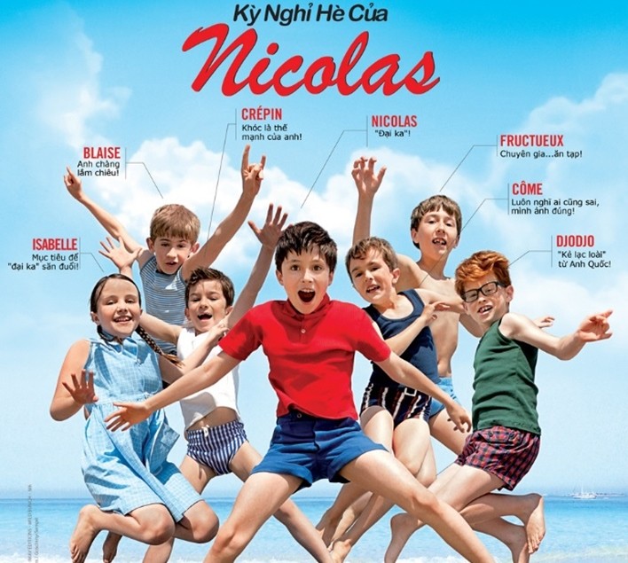 Kỳ nghỉ hè của Nicolas là một trong những bộ phim đặc sắc trong tuần lễ phim “Từ truyện tranh đến màn ảnh”