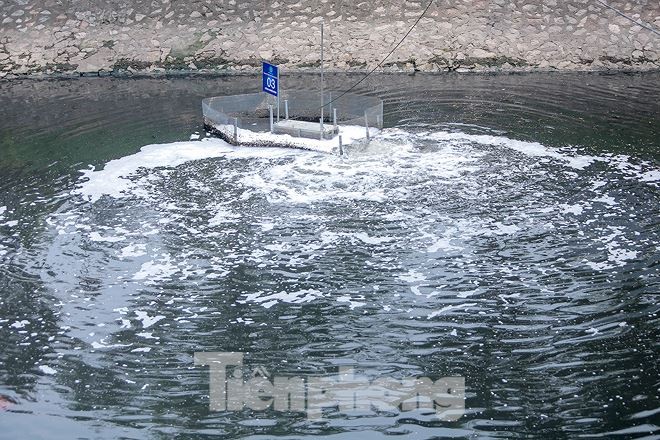 Nước sông Tô Lịch ra sao sau 10 ngày thí điểm công nghệ của Nhật?