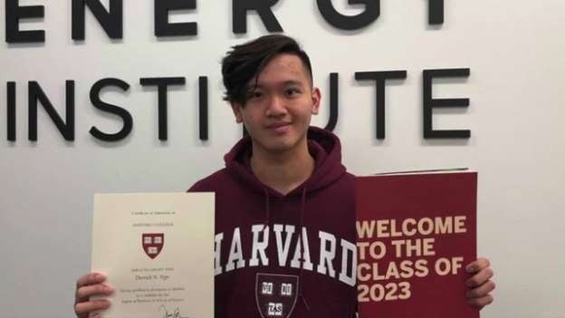 Derrick Ngo - chàng trai người Mỹ, gốc Việt cùng lúc nhận học bổng vào Đại học Harvard