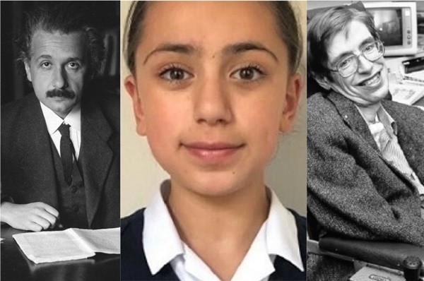 Cô bé 11 tuổi có IQ cao hơn cả 2 thiên tài Albert Einstein và Stephen Hawking