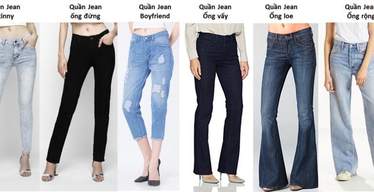 4 kiểu quần jeans hot nhất hè này