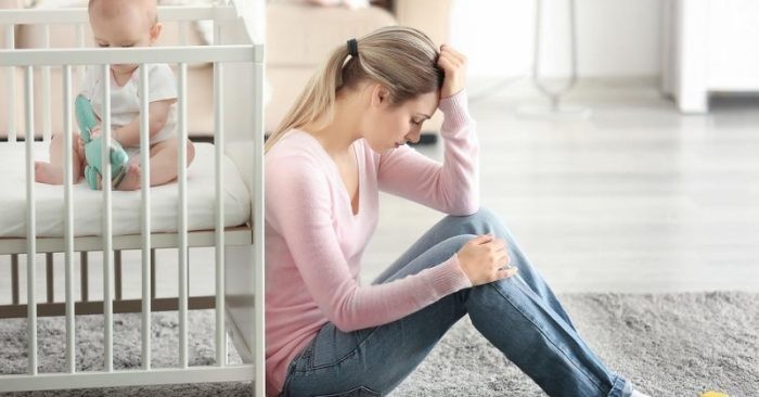 Phụ nữ sau sinh có cảm giác ám ảnh biểu hiện trầm cảm.