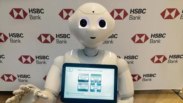 Robot sẽ thay thế 200.000 việc làm ngành ngân hàng tại Mỹ. Ảnh minh họa.