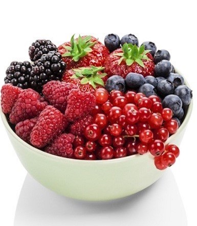 Các loại quả mọng chứa flavonoid, polyphenol, vitamin, chế phẩm sinh học và nhiều chất chống oxy hóa.