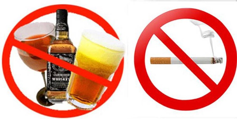 Xác suất sinh ung thư thực quản tăng gấp 18 lần nếu uống mỗi ngày hơn 80g rượu (tương đương với khoảng 3 ly bia). Và hút thuốc lá đi kèm với việc uống bia có thể làm cho tỉ lệ này tăng lên 4 lần. 
