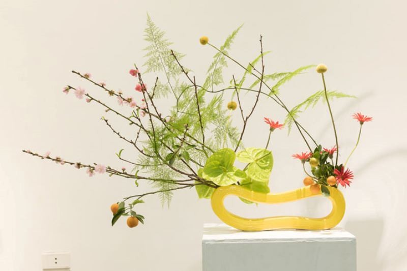 Tinh tế nghệ thuật “hoa đạo” Ikebana của người Nhật Bản