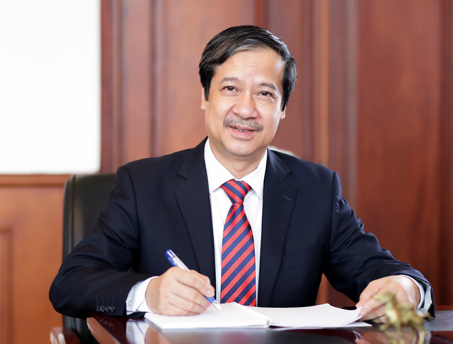 Phó Giáo sư, Tiến sĩ Nguyễn Kim Sơn - tân Bộ trưởng Bộ Giáo dục và Đào tạo.