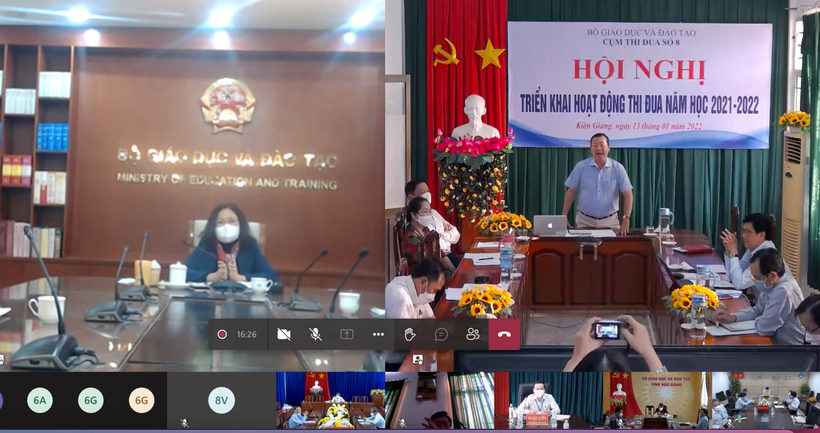 Thứ trưởng Ngô Thị Minh phát biểu chỉ đạo Hội nghị.