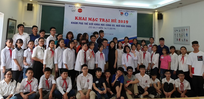 Chương trình Trại hè 2019 được khai mạc vào sáng nay (7/7) tại Khu vườn ươm Talinpa (đảo Tuần Châu, TP. Hạ Long, tỉnh Quảng Ninh)