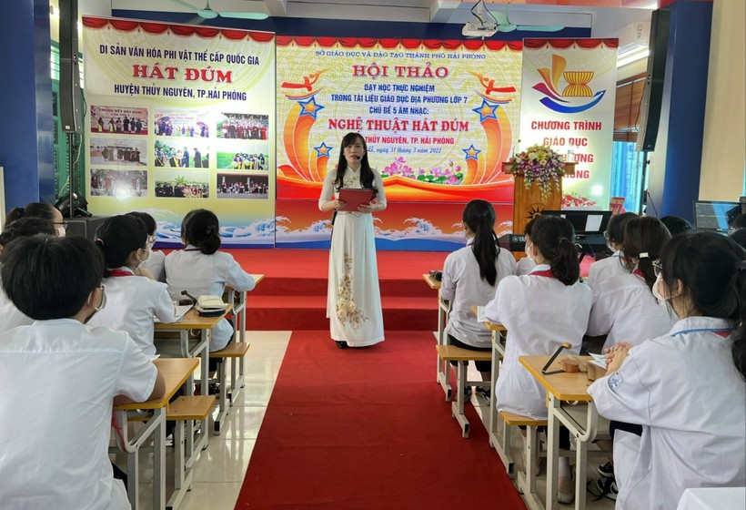Giờ lên lớp thực nghiệm của cô giáo Phạm Thị Thùy