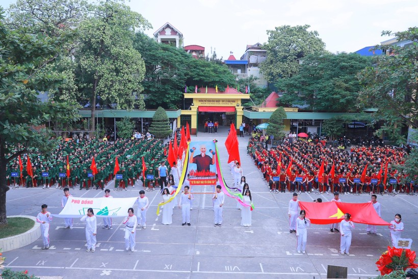Hội khoẻ Phù Đổng và Hội thao Giáo dục quốc phòng, an ninh Trường THPT Lê Hồng Phong.