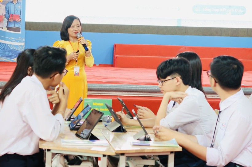 Giờ dạy minh hoạ của cô Vũ Thanh Nghĩa, Giáo viên môn Sinh học, Trường THPT Lương Thế Vinh.