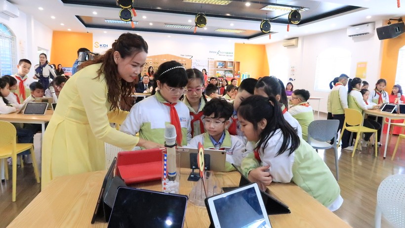 Ngành Giáo dục quận Hồng Bàng tích cực ứng dụng CNTT vào dạy học.