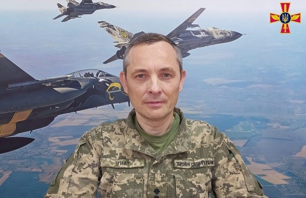 Phát ngôn viên của Lực lượng Không quân thuộc Lực lượng Vũ trang Ukraine Yurii Ihnat