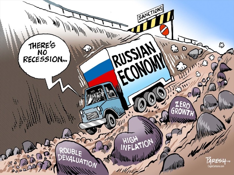 Kinh tế Nga đứng vững thần kỳ sau 11 nghìn lệnh trừng phạt