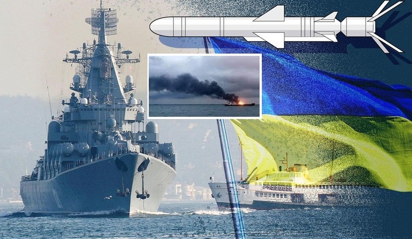 Ukraine nhắc Nga hai đòn đau Biển Đen: Đảo Rắn và soái hạm Moskva