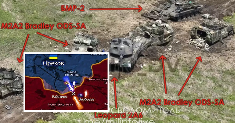 9 lữ đoàn NATO, 1000 xe bọc thép vẫn thất bại ở Zaporozhye