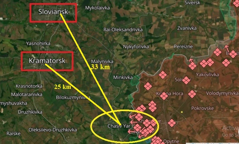 Nếu để mất Chasiv Yar, Donbass sẽ sụp đổ hoàn toàn