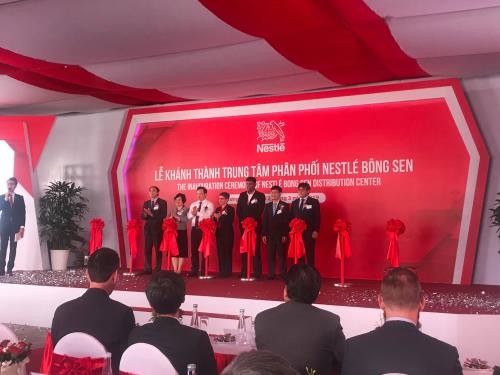 Nestlé Việt Nam khánh thành nhà máy phân phối lớn nhất khu vực phía Bắc