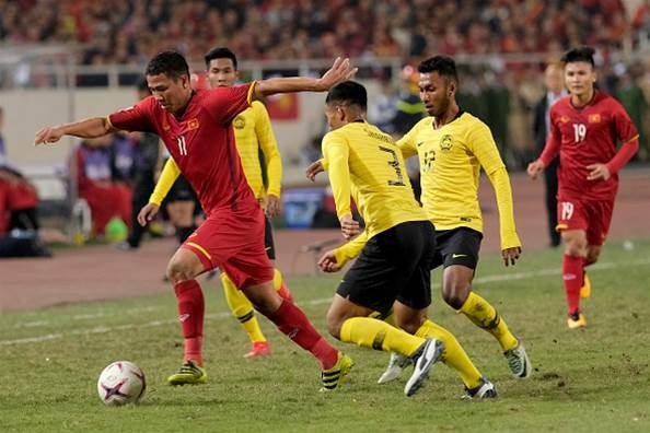 Việt Nam và Malaysia trong trận chung kết AFF Cup