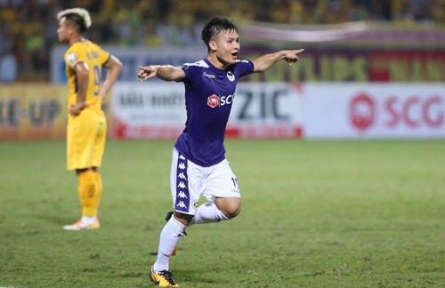 Quang Hải sẽ đá chính khi Hà Nội làm khách của Khánh Hòa ở vòng 5 V-League 2019