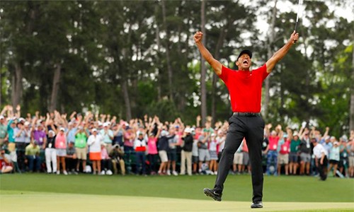 Sao thể thao thế giới chúc mừng Tiger Woods vô địch Masters 2019 