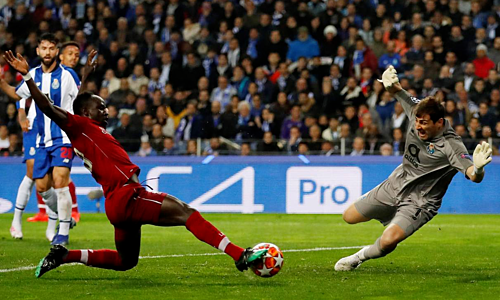 Bàn mở tỷ số của Mane là bước ngoặt ở trận tứ kết lượt về giữa Liverpool và Porto