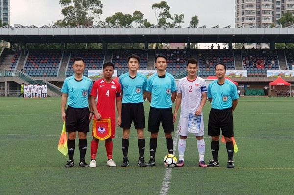 U18 Việt Nam hạ U18 Singapore tại giải giao hữu U18 Quốc tế