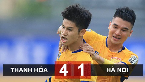Thanh Hóa FC 4-1 Hà Nội FC: Trận thua vỡ mặt